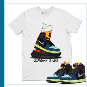 Jordan Gang Air Jordan 1 Bio Hack - White / L NWT